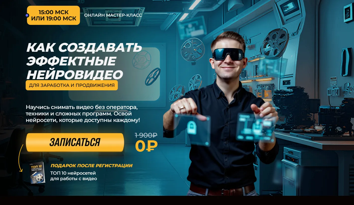 Как создавать эффектные нейровидео